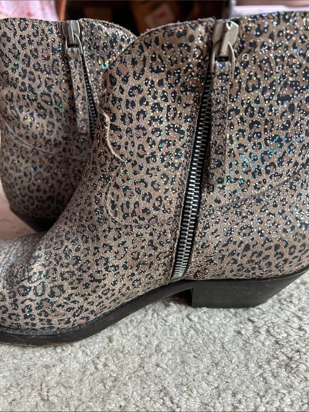 Golden Goose Animal Print Boots